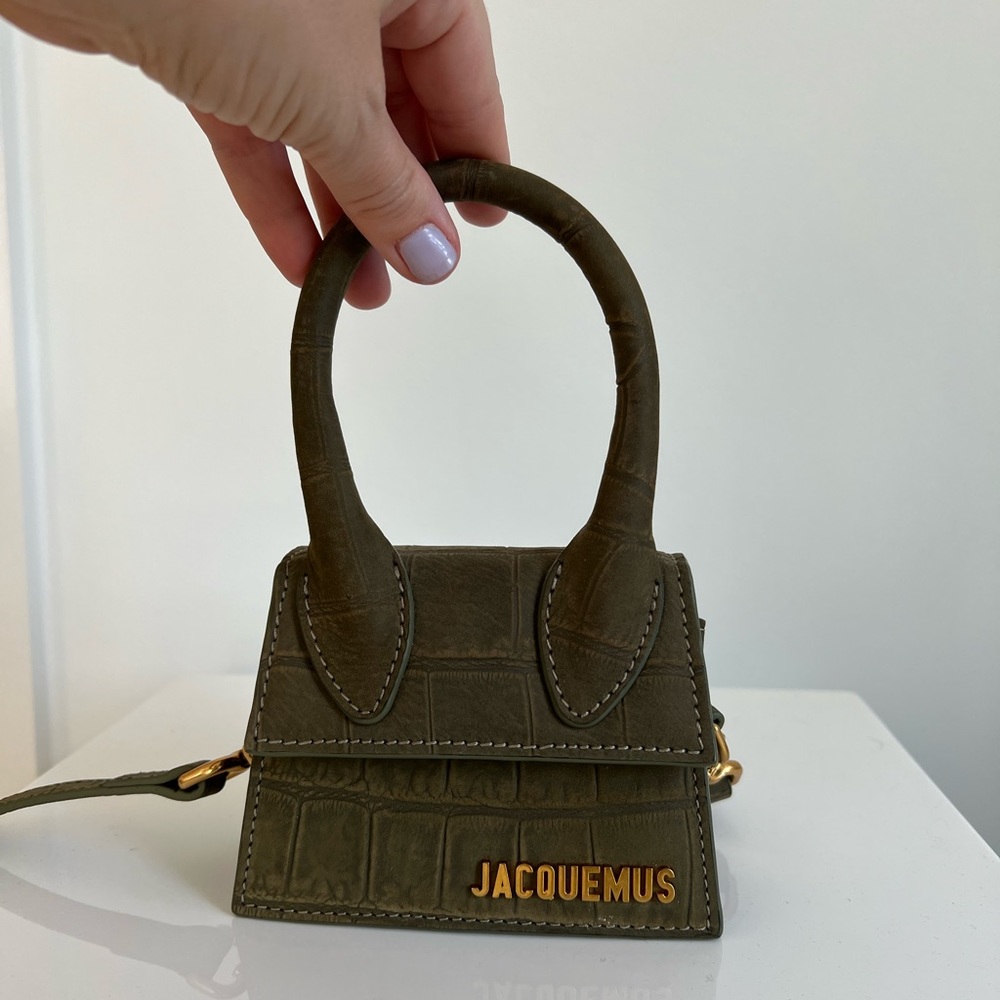 Embossed Suede Le Chiquito Mini Bag Jacquemus